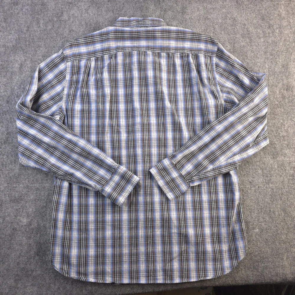 J Crew‎ Shirt Large Tailored Fit Long Sleeve Button Down Multicolor Plaid Cotton